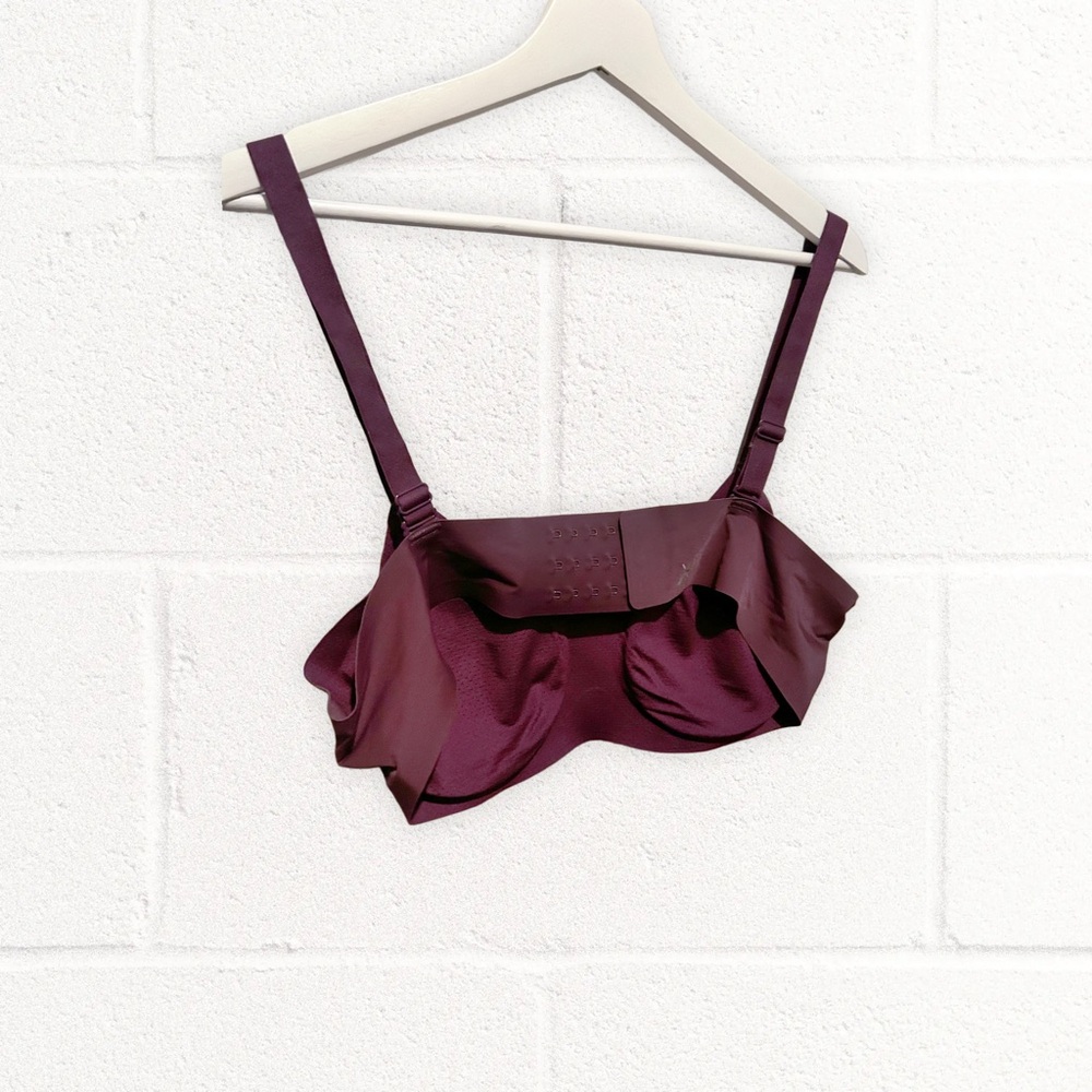 🇨🇦👍GUC KNIX | S 5 | Comfy Plus sky Padded V-Neck Bra - Thin Straps - Picture 5 of 16